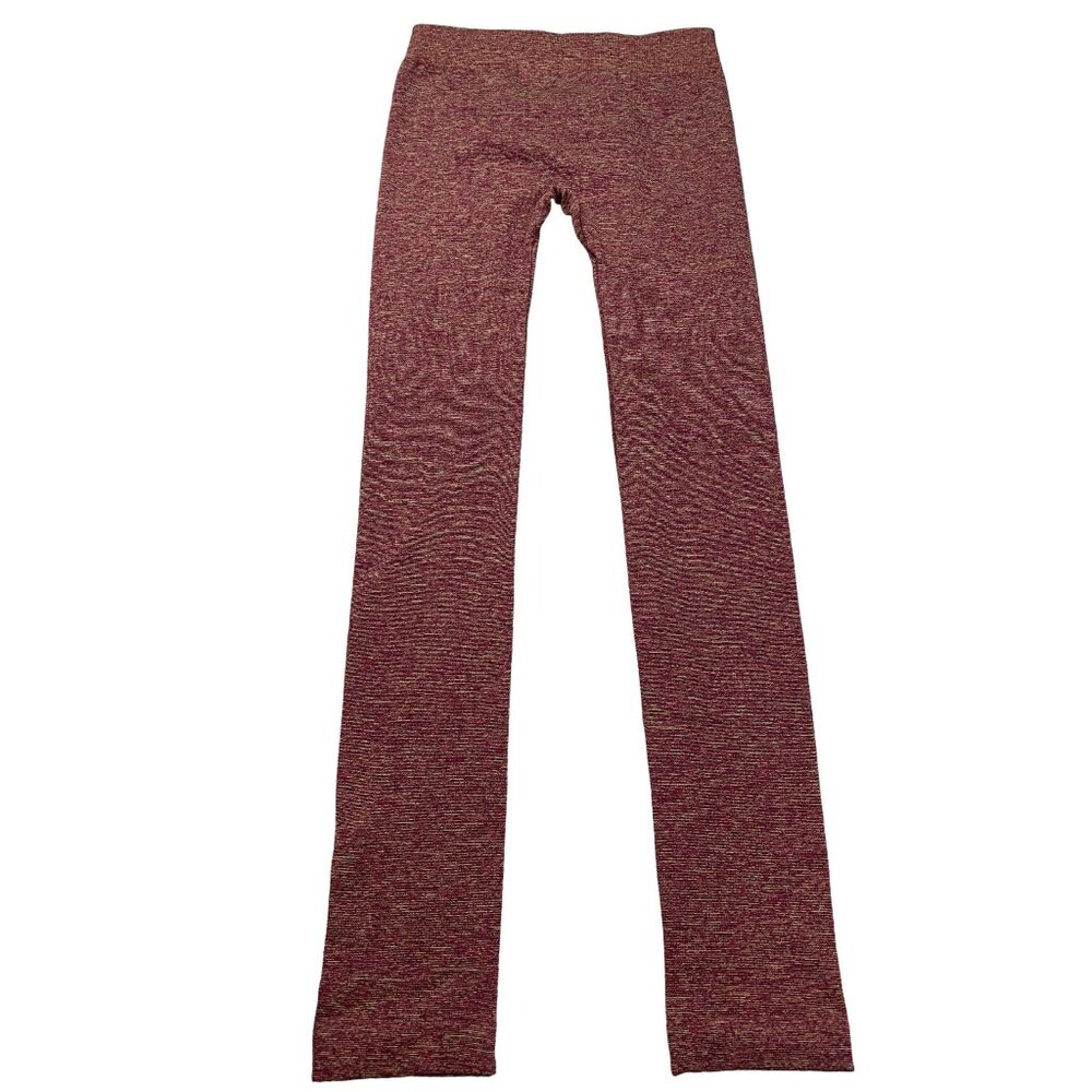 Seven Apparel Intimates Women's Medium Maroon Athletic Leggings Workout
